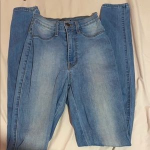 Blue Skinny Jeans